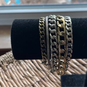 JENNIFER BIRD  MULTI-CHAIN BRACELET WITH DUST BAG